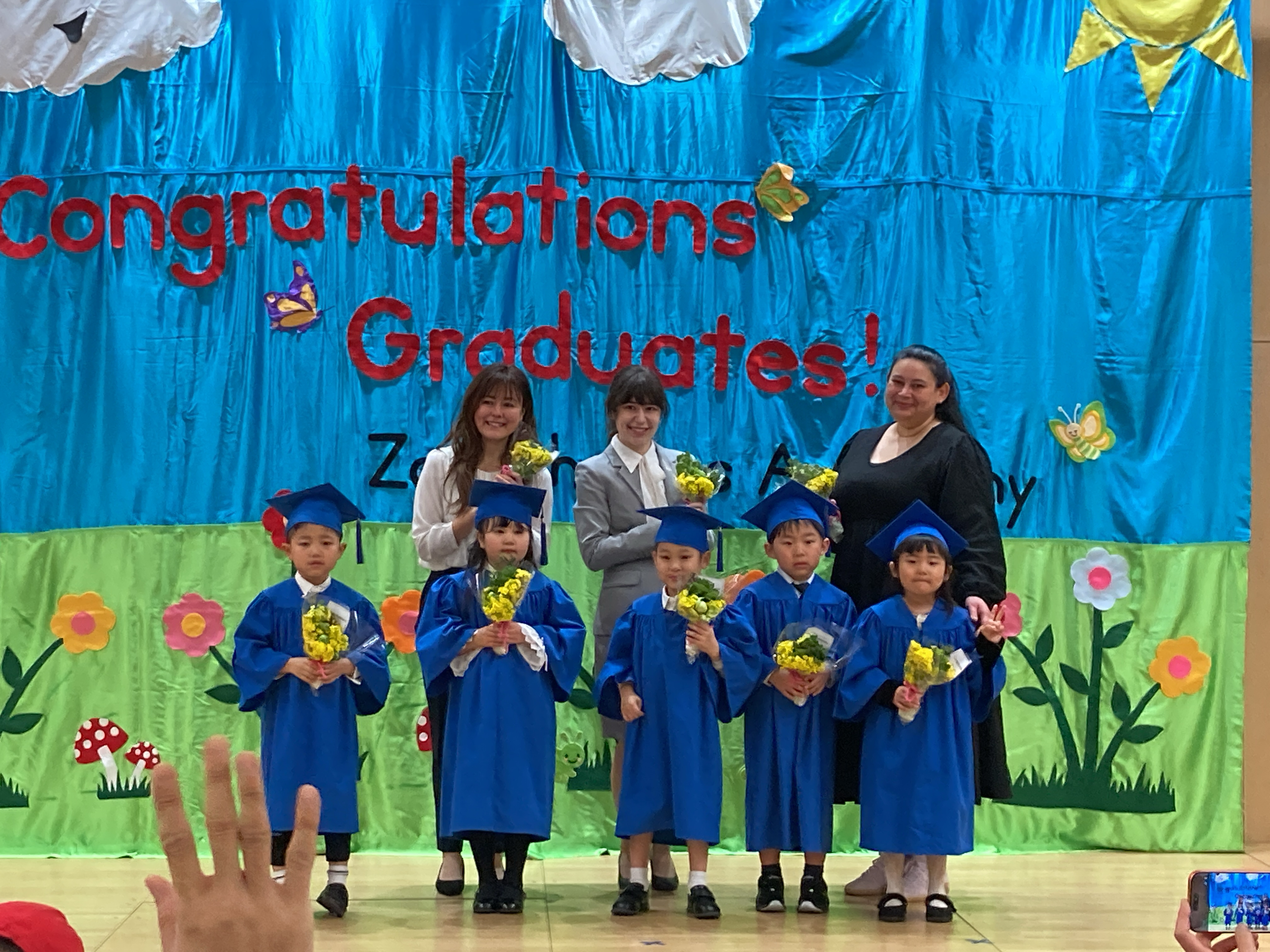 Graduation Ceremonyの様子🕊️🌸